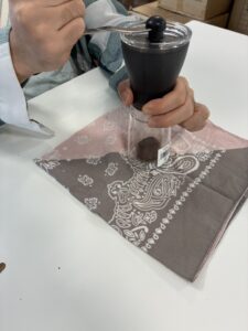 コーヒーの作業がはじまりました(*^_^*)
