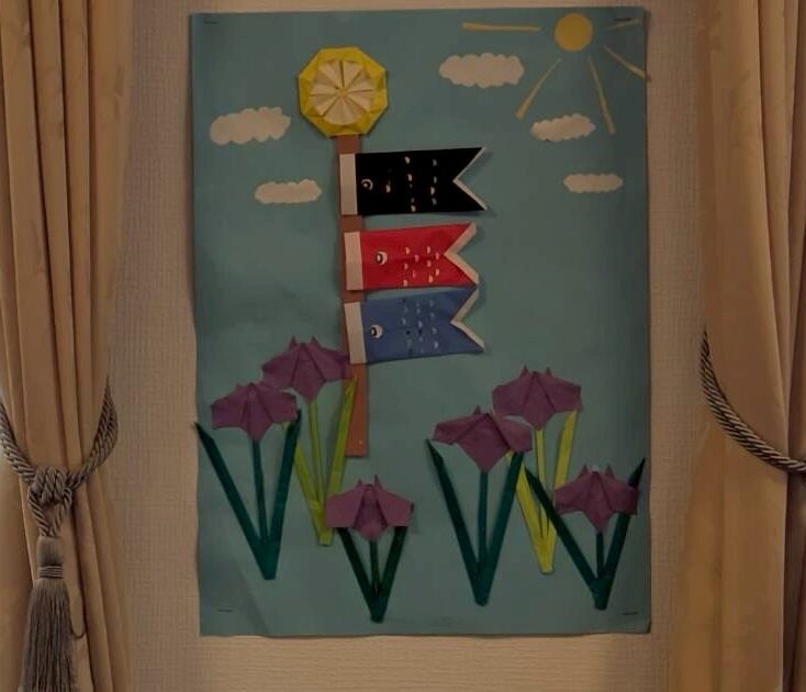 ５月の飾り作り🎏